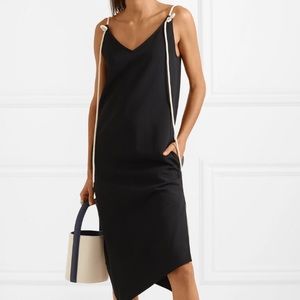 Bassike Shoestring Slip Dress
